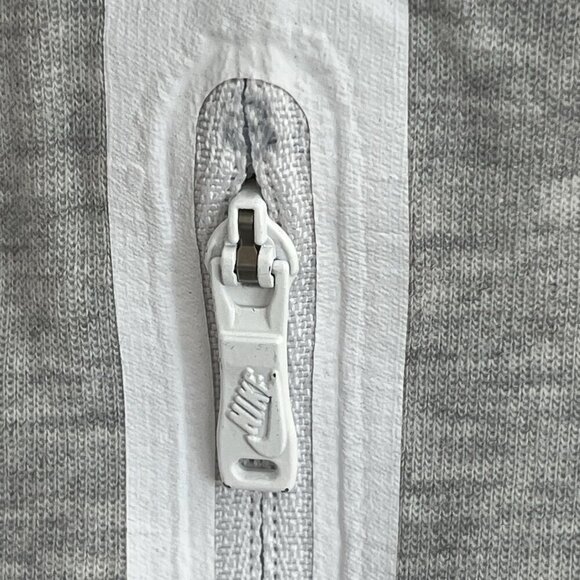 Nike Tech Fleece Moto Cape Jacket Womens XL Gray Running Athletic Athleisure - Picture 6 of 13